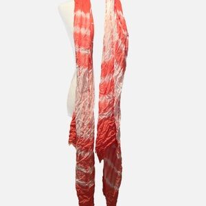 Calvin Klein Vibrant Coral and White Wrap